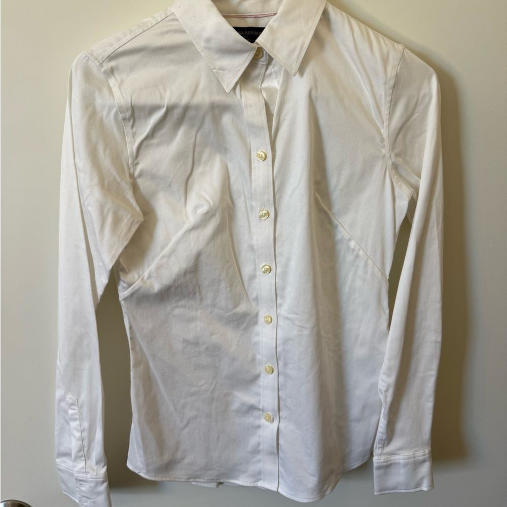 Banana Republic White Dress Shirt
